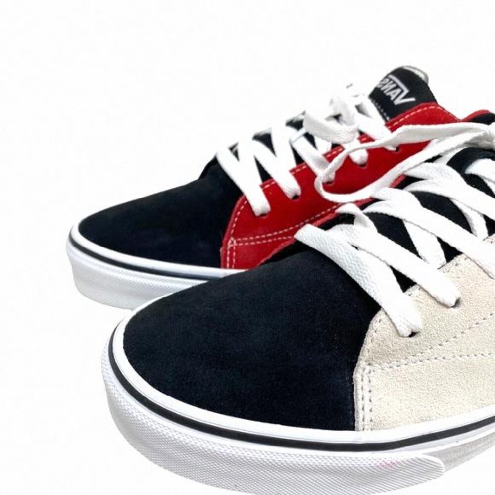 VANS Seldan Men's Shoe Sneakers Rally Suede Red Black VN0A5HTZBA2 Casual Top Low - Picture 5 of 13